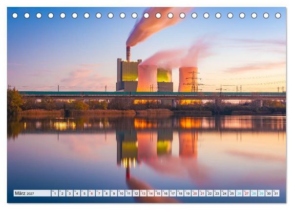 Produktbild: Willkommen im Saalekreis (Tischkalender 2027 DIN A5 quer), CALVENDO Monatskalender