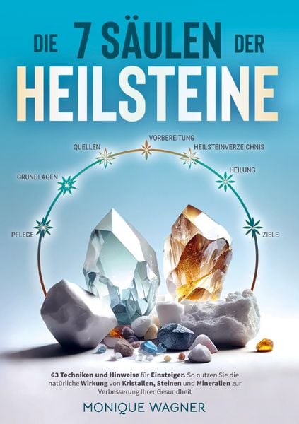 Produktbild: Die 7 S&auml;ulen der Heilsteine: 63 Techniken und Hinweise f&uuml;r Einsteiger