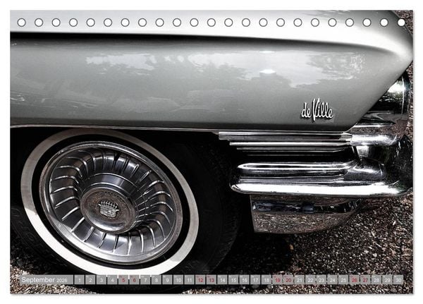 Produktbild: American Old Cars - Amerikanische Autolegenden (Tischkalender 2026 DIN A5 quer), CALVENDO Monatskalender