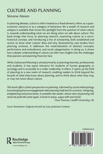 Produktbild: Culture and Planning