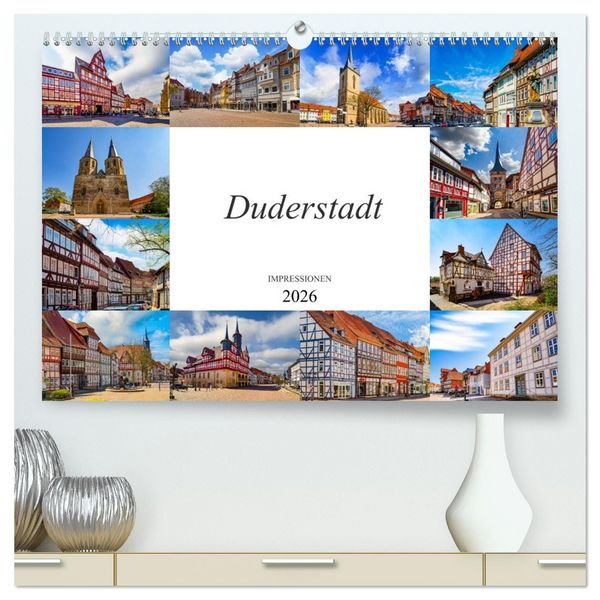 Produktbild: Duderstadt Impressionen (hochwertiger Premium Wandkalender 2026 DIN A2 quer), Kunstdruck in Hochglanz