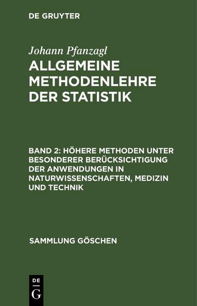 Produktbild: H&ouml;here Methoden unter besonderer Ber&uuml;cksichtigung der Anwendungen in Naturwissenschaften, Medizin und Technik