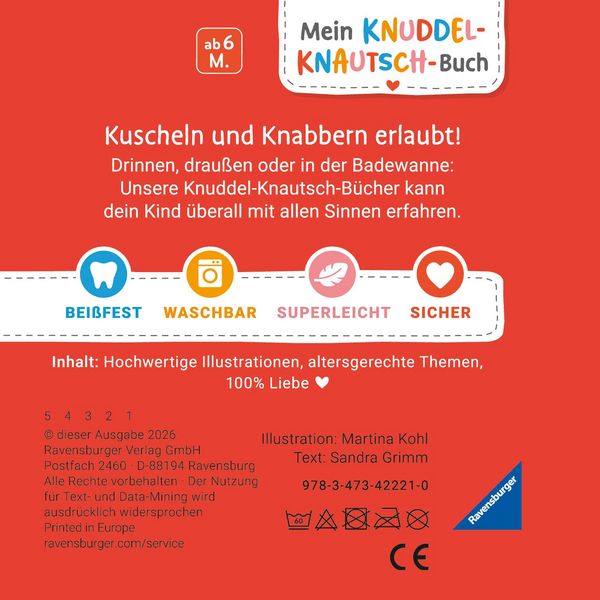 Produktbild: Mein Knuddel-Knautsch-Buch: Meine Feuerwehr