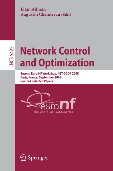 Produktbild: Network Control and Optimization