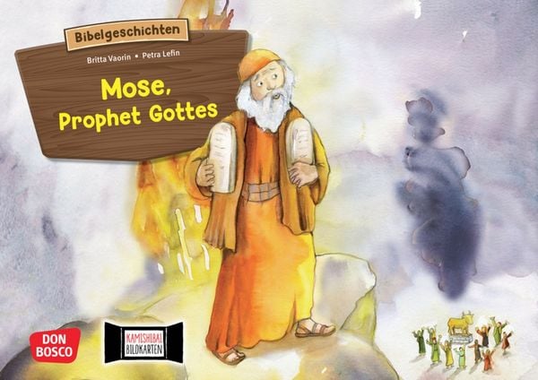 Mose, Prophet Gottes. Kamishibai Bildkartenset, Sonstige von Britta Vaorin, Don Bosco, 4260179517761