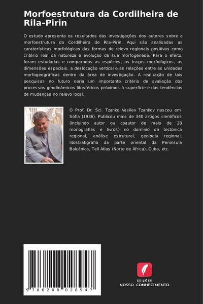 Produktbild: Morfoestrutura da Cordilheira de Rila-Pirin