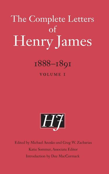Produktbild: The Complete Letters of Henry James, 1888-1891