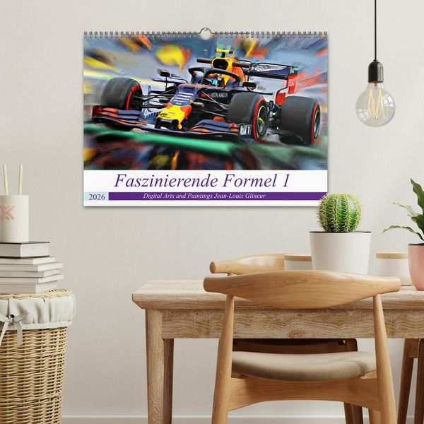 Produktbild: Faszinierende Formel 1 (Wandkalender 2026 DIN A3 quer), CALVENDO Monatskalender
