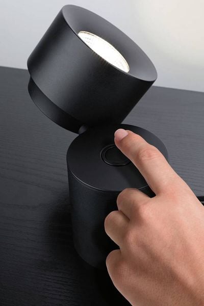 Produktbild: Paulmann Pane I 79776 LED-Tischlampe LED 3W Schwarz