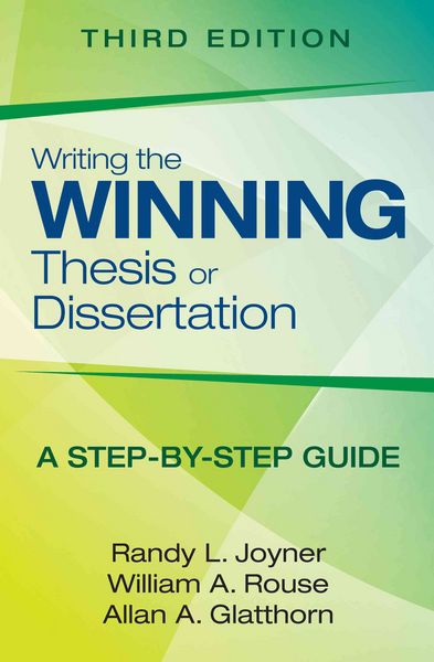 Produktbild: Joyner, R: Writing the Winning Thesis or Dissertation