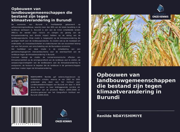 Produktbild: Opbouwen van landbouwgemeenschappen die bestand zijn tegen klimaatverandering in Burundi
