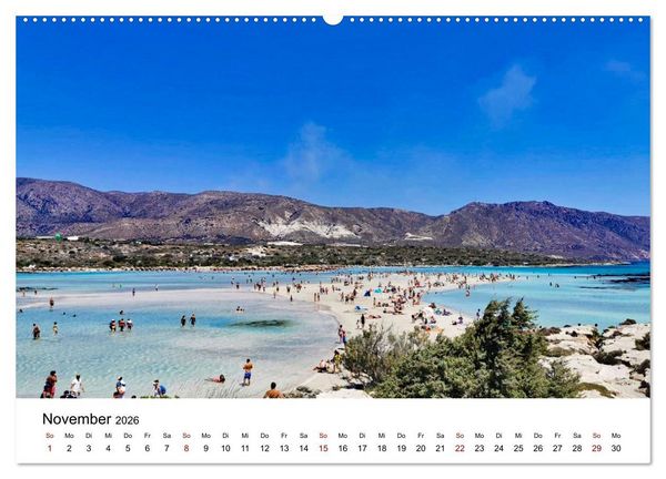 Produktbild: Kretas Wilder Westen (hochwertiger Premium Wandkalender 2026 DIN A2 quer), Kunstdruck in Hochglanz