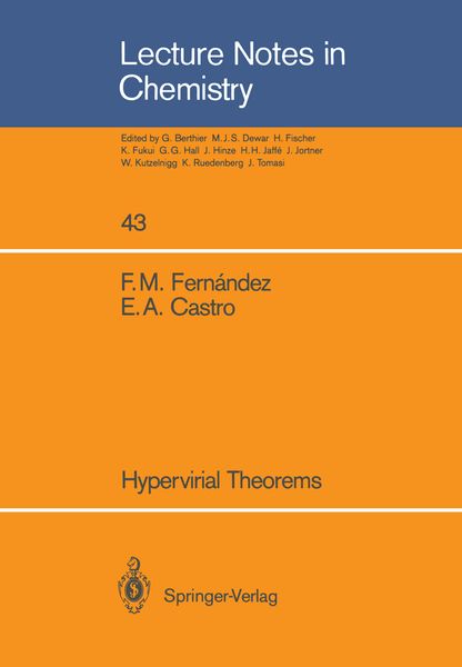 Produktbild: Hypervirial Theorems