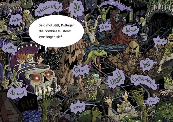 Produktbild: Die drei ??? Kids, B&uuml;cherhelden 1. Klasse, Vorsicht, Zombies!