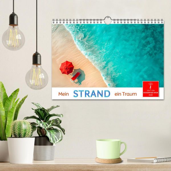 Produktbild: Mein Strand - ein Traum (Wandkalender 2026 DIN A4 quer), CALVENDO Monatskalender