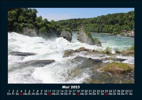 Produktbild: Wasserf&auml;lle 2025 Fotokalender DIN A5