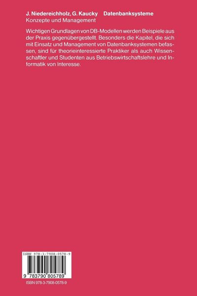 Produktbild: Datenbanksysteme