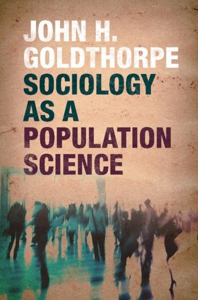 Produktbild: Sociology as a Population Science