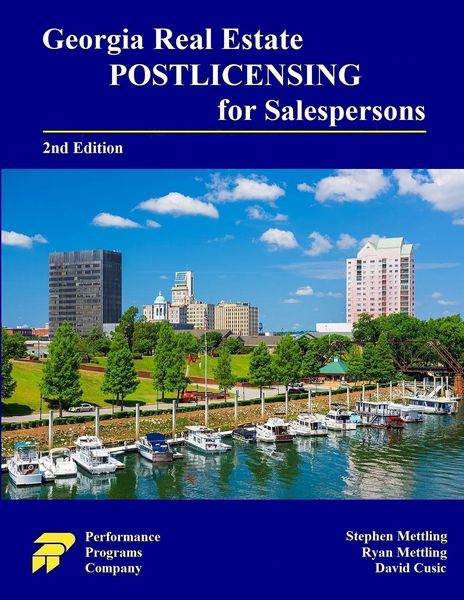 Produktbild: Georgia Real Estate Postlicensing for Salespersons