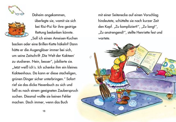 LESEZUG/3. Klasse: Hexe Henriette hext herum