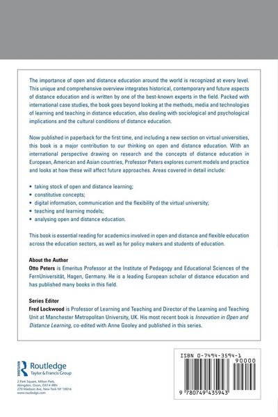 Produktbild: Learning and Teaching in Distance Education