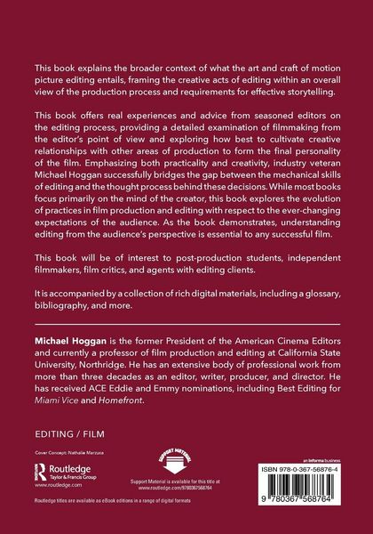 Produktbild: The Art and Craft of Motion Picture Editing