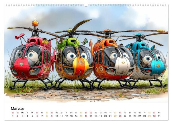 Produktbild: Rost & Roll - Altmetall mit Charakter (Wandkalender 2027 DIN A2 quer), CALVENDO Monatskalender