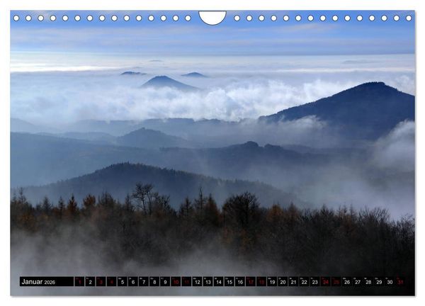 Produktbild: Das Zittauer Gebirge - (Wandkalender 2026 DIN A4 quer), CALVENDO Monatskalender