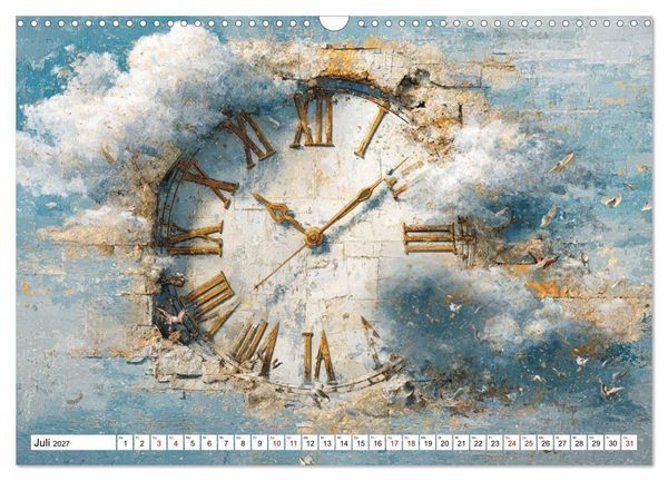 Produktbild: Zeitlandschaften (Wandkalender 2027 DIN A3 quer), CALVENDO Monatskalender
