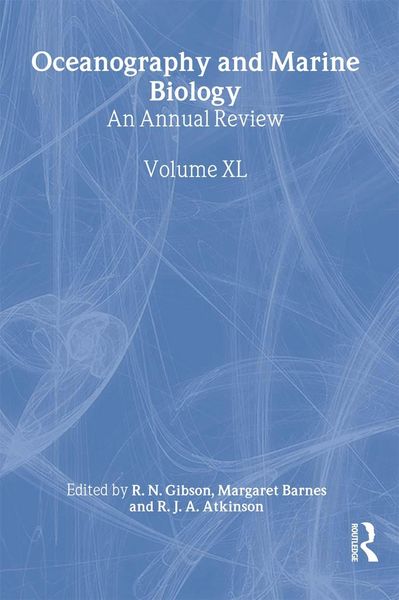 Produktbild: Oceanography and Marine Biology, an Annual Review, Volume 40