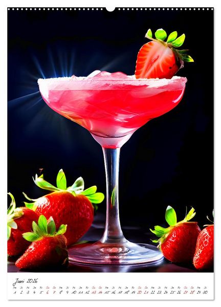 Produktbild: Mixology Meisterwerke (Wandkalender 2026 DIN A2 hoch), CALVENDO Monatskalender