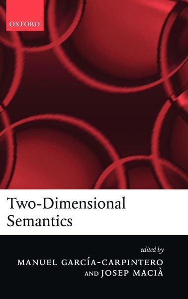Produktbild: Two-Dimensional Semantics