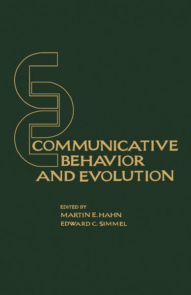 Produktbild: Communicative Behavior and Evolution