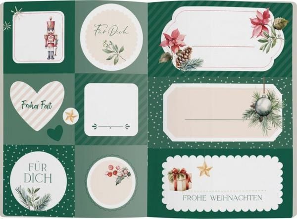 Produktbild: Etikettenbuch Weihnachten