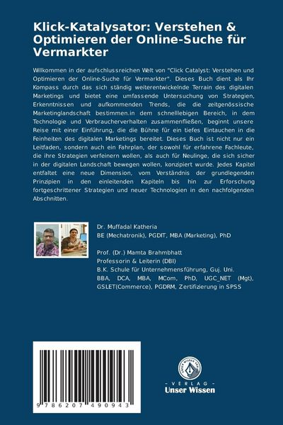 Produktbild: Klick-Katalysator: Verstehen & Optimieren der Online-Suche f&uuml;r Vermarkter
