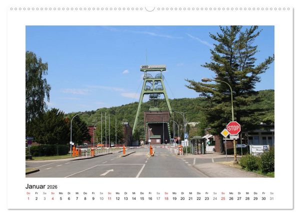 Produktbild: Zeche Prosper-Haniel Bottrop (hochwertiger Premium Wandkalender 2026 DIN A2 quer), Kunstdruck in Hochglanz