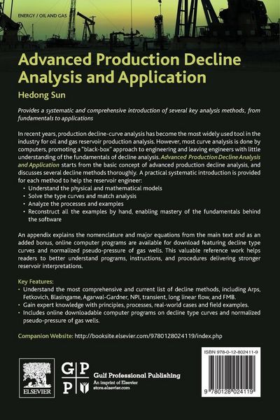 Produktbild: Advanced Production Decline Analysis and Application