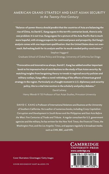 Produktbild: American Grand Strategy and East Asian Security in the Twenty-First Century