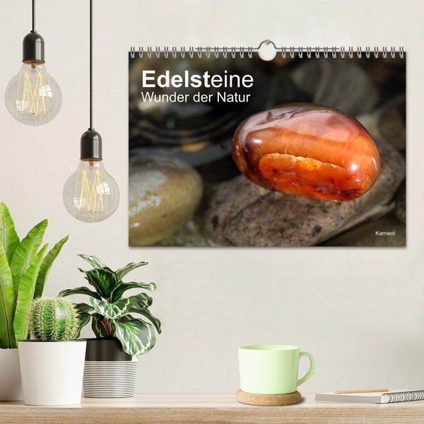 Produktbild: Edelsteine. Wunder der Natur (Wandkalender 2026 DIN A4 quer), CALVENDO Monatskalender