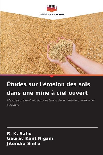Produktbild: &Eacute;tudes sur l'&eacute;rosion des sols dans une mine &agrave; ciel ouvert