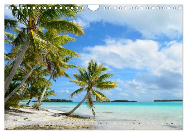 Produktbild: Bora Bora - Str&auml;nde und Landschaften (Wandkalender 2026 DIN A4 quer), CALVENDO Monatskalender