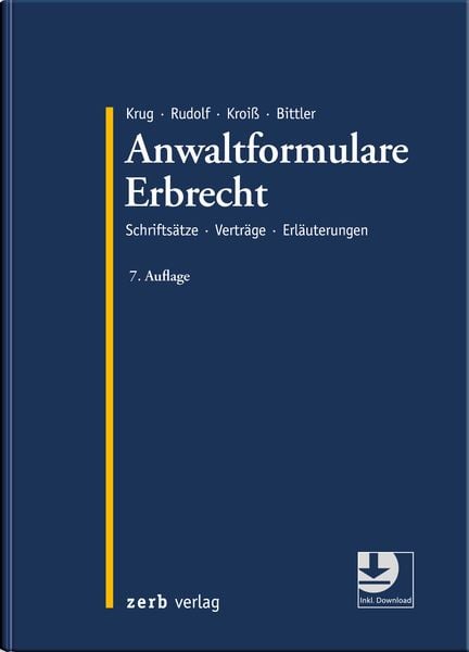 Produktbild: Anwaltformulare Erbrecht