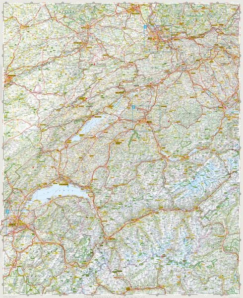 Produktbild: MARCO POLO Regionalkarte Schweiz 01 - westlicher Teil 1:200.000