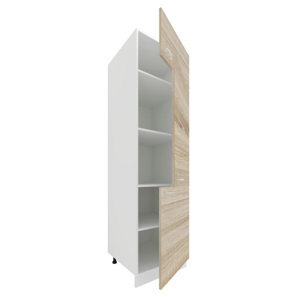 Produktbild: K&uuml;chenschrank B. 60 cm Hochschrank K&uuml;che Esilo