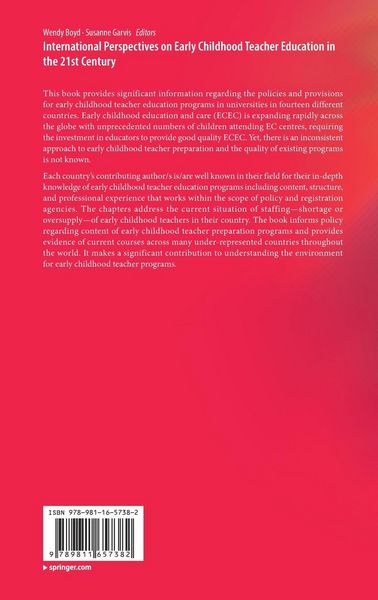Produktbild: International Perspectives on Early Childhood Teacher Education in the 21st Century