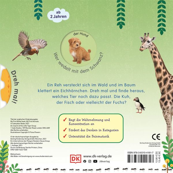 Produktbild: Erstes Lernen Drehen. So viele Tiere