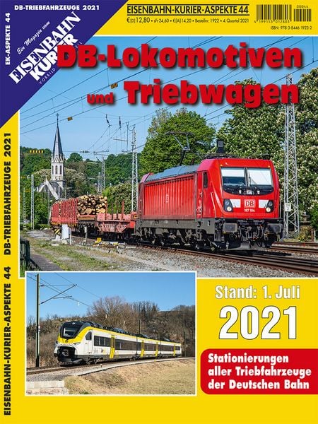 Produktbild: DB-Lokomotiven und Triebwagen - Stand 1. Juli 2021