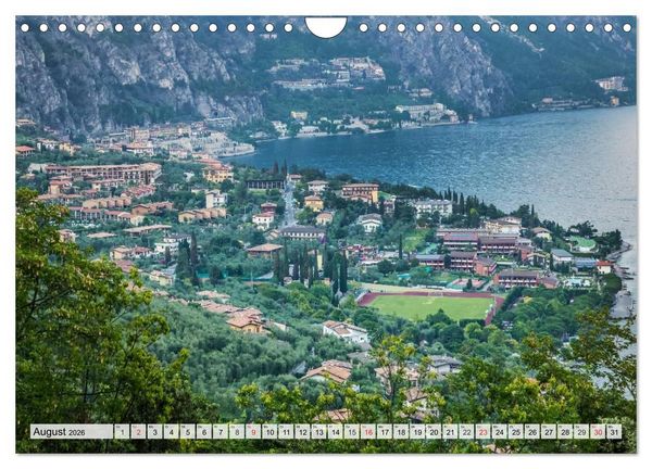 Produktbild: GARDASEE Idyllisches Limone sul Garda (Wandkalender 2026 DIN A4 quer), CALVENDO Monatskalender