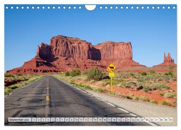 Produktbild: ARIZONA UND UTAH Ein einzigartiges Erlebnis (Wandkalender 2026 DIN A4 quer), CALVENDO Monatskalender