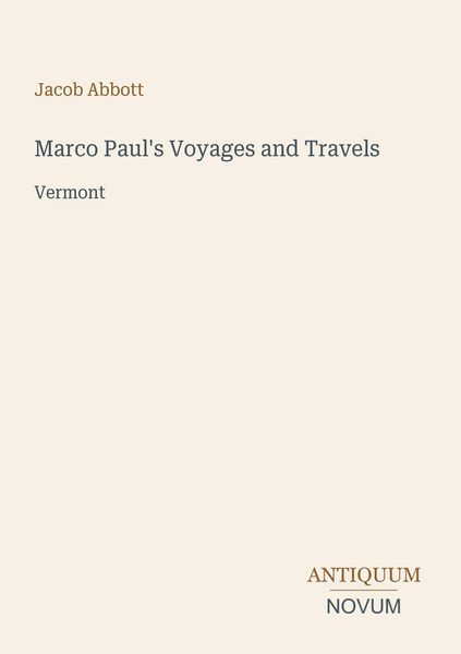 Produktbild: Marco Paul's Voyages and Travels